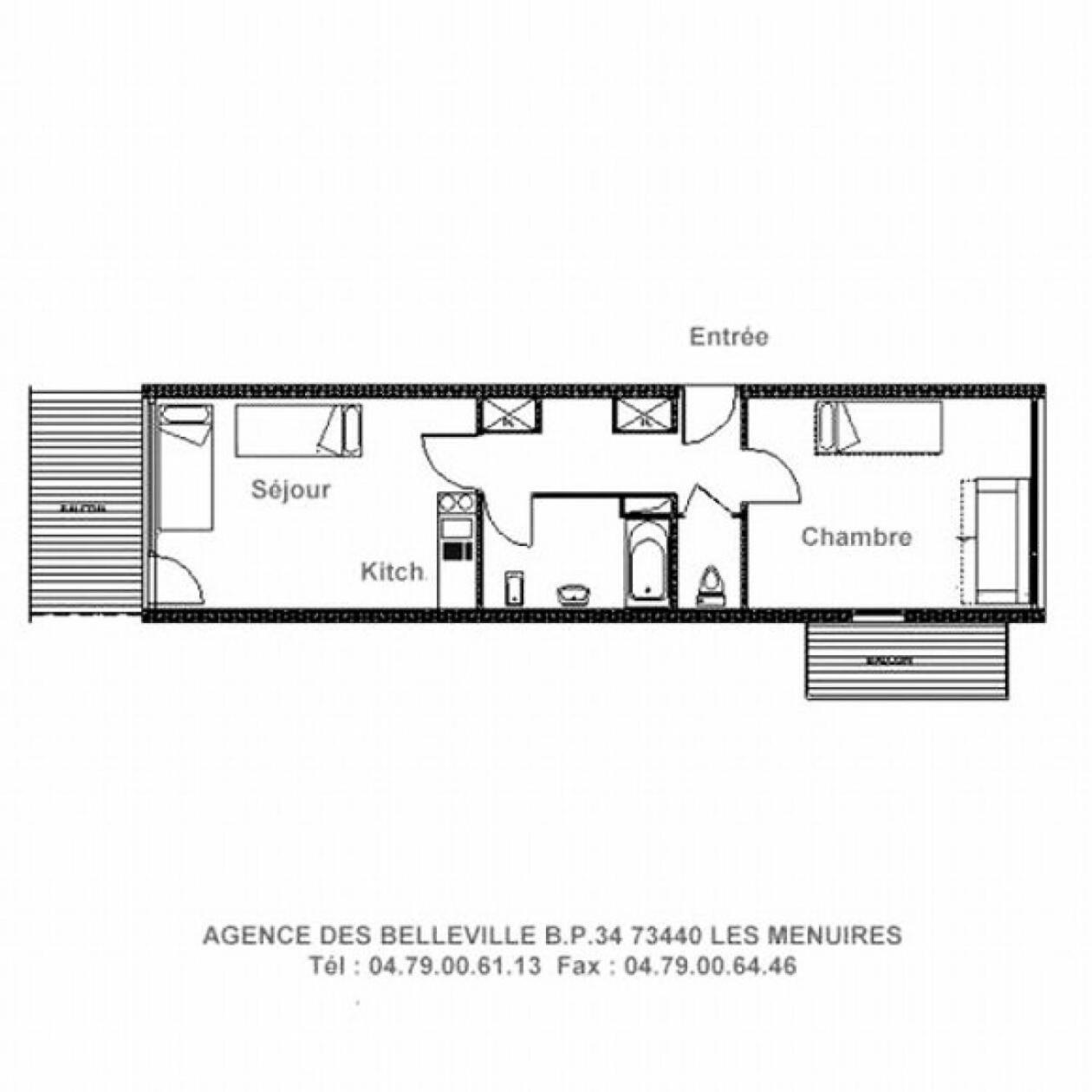 Residence Dorons - Appartement Agreable - Acces Direct Aux Pistes - Balcon Mae-2204 Saint-Martin-de-Belleville Zewnętrze zdjęcie